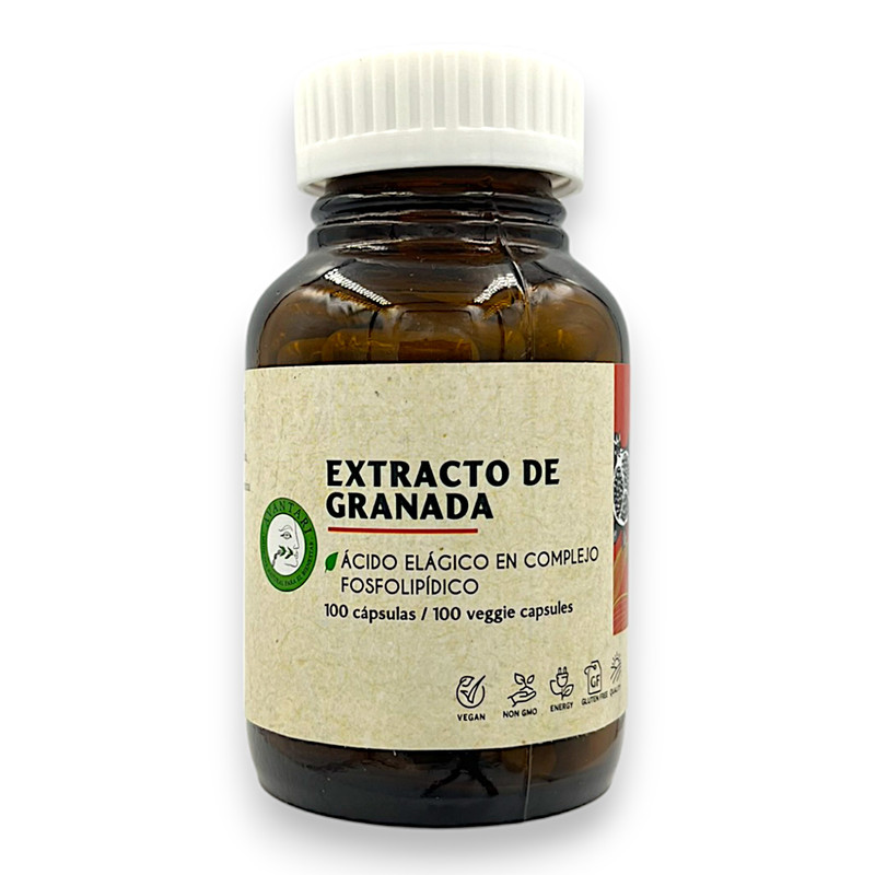 EXTRACTO DE GRANADA 100 CAP 52 GR - AC. ELAGICO - AVANTARI