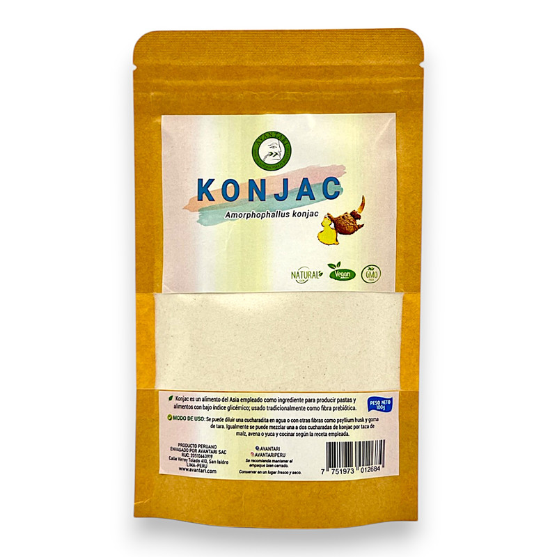 KONJAC POLVO 100 G - AVANTARI