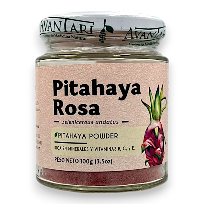 PITAHAYA ROSA EN POLVO 100G - AVANTARI