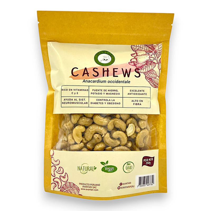 CASHEWS 250G - AVANTARI