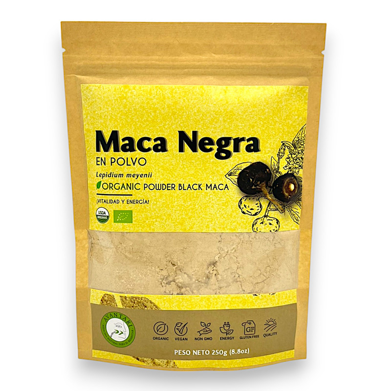 MACA NEGRA ORGANICA 250G - AVANTARI