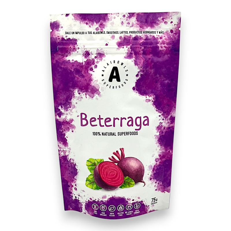 BETERRAGA LIOFILIZADO 75G - ALAIBOWLS