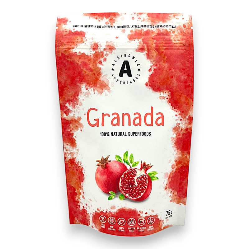 GRANADA LIOFILIZADO 75G - ALAIBOWLS