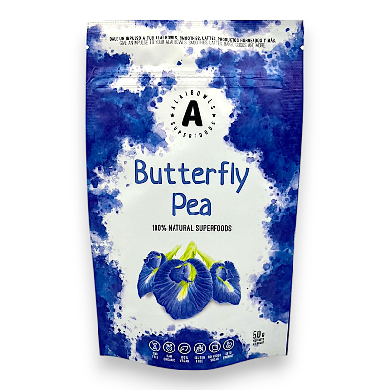 BUTTERFLY PEA LIOFILIZADO 50G - ALAIBOWLS