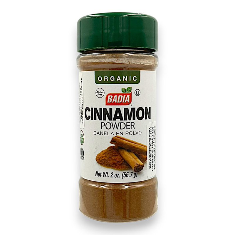 CANELA EN POLVO ORGANICA (CINNAMON) 2 OZ - BADIA