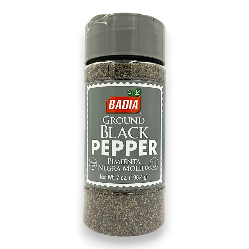 PIMIENTA NEGRA MOLIDA 7 OZ - BADIA