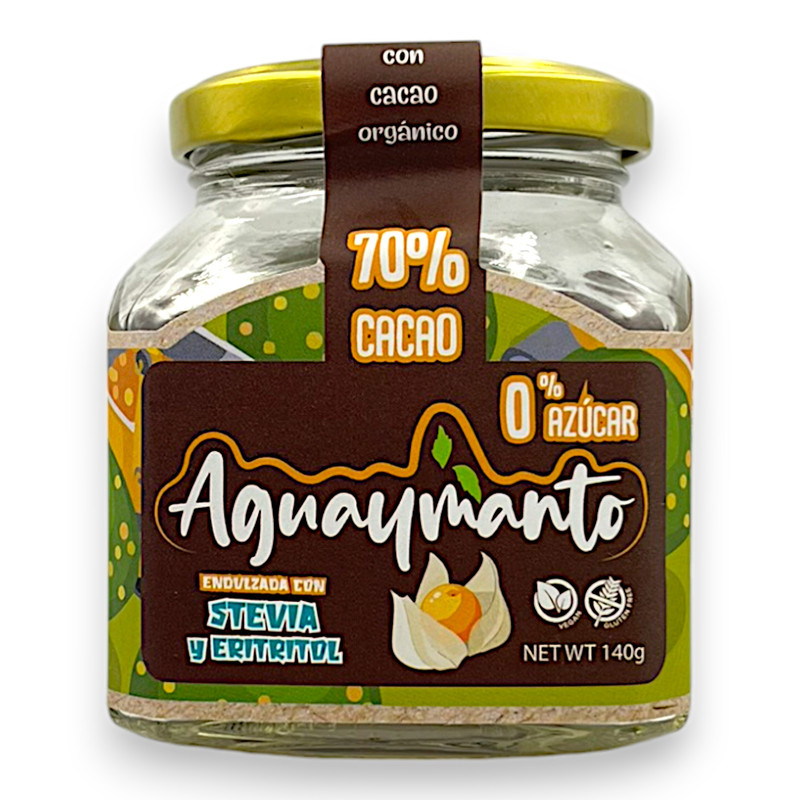 AGUAYMANTO CON CHOCOLATE 70% 140G - CALYPSO