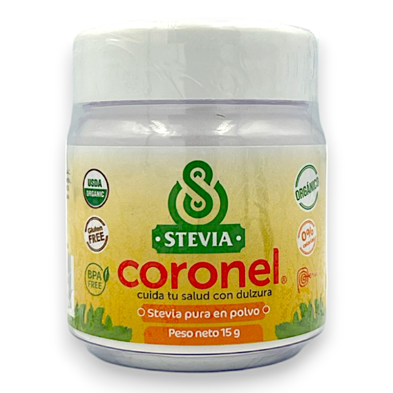 STEVIA CORONEL POLVO 15G