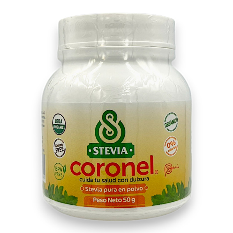 STEVIA CORONEL POLVO 50G