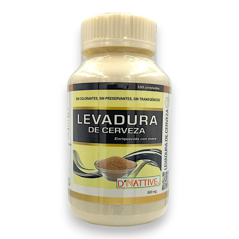 LEVADURA DE CERVEZA 100 CAP DNATTIVE 500 MG