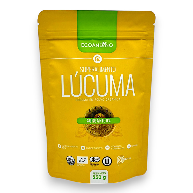 LUCUMA EN POLVO ORGANICA 250 G - ECOANDINO