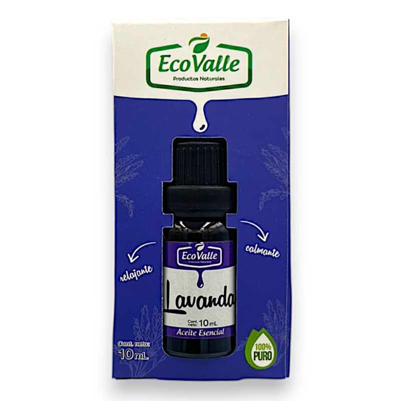 ACEITE ESENCIAL DE LAVANDA 10ML -ECOVALLE