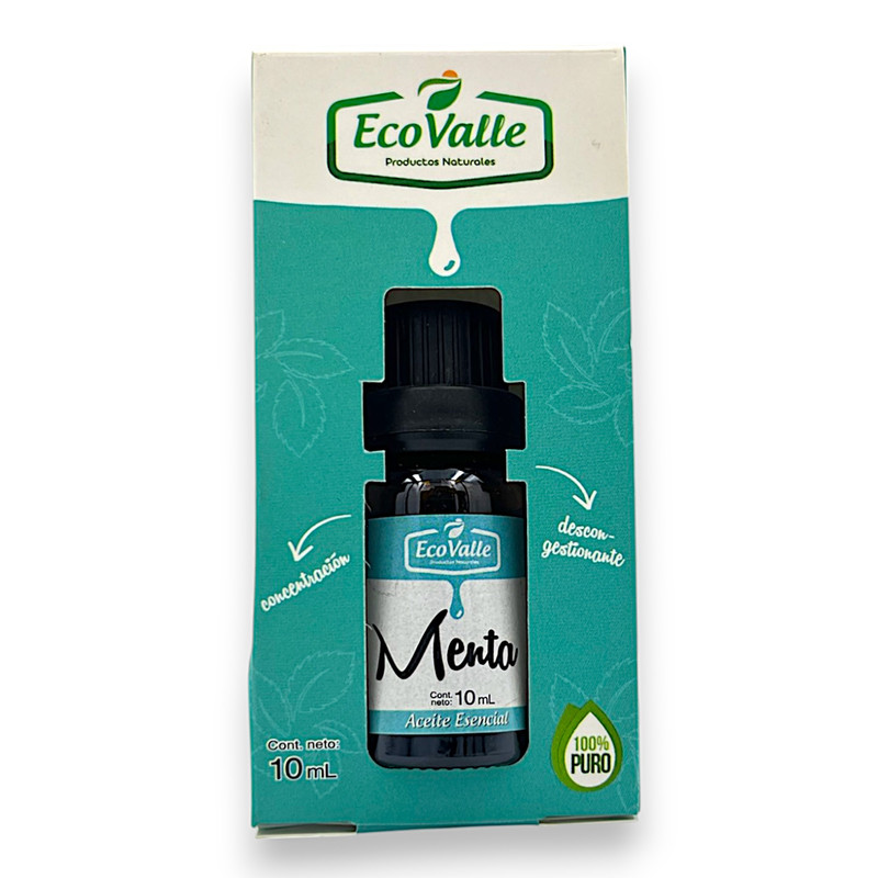 ACEITE ESENCIAL DE MENTA 10ML - ECOVALLE