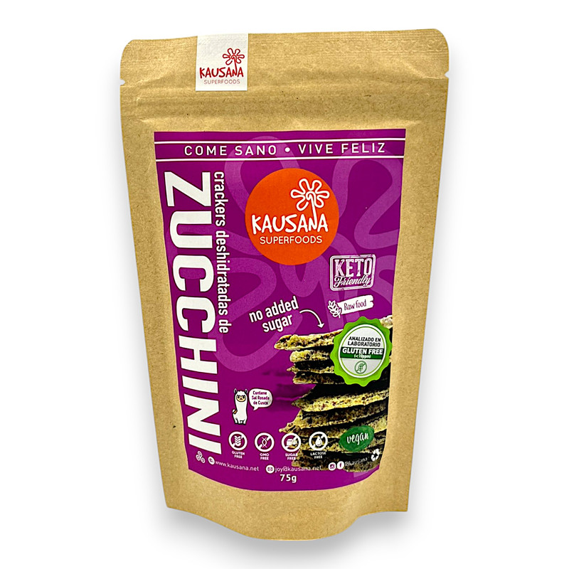 CRACKER ZUCCHINI 75G - KAUSANA
