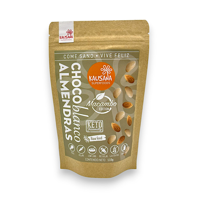 CHOCOALMENDRAS CON MACAMBO 110G - KAUSANA