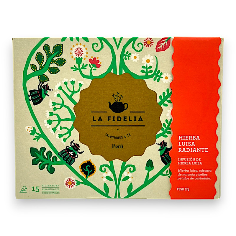 HIERBA LUISA RADIANTE 15FP 27G - LA FIDELIA
