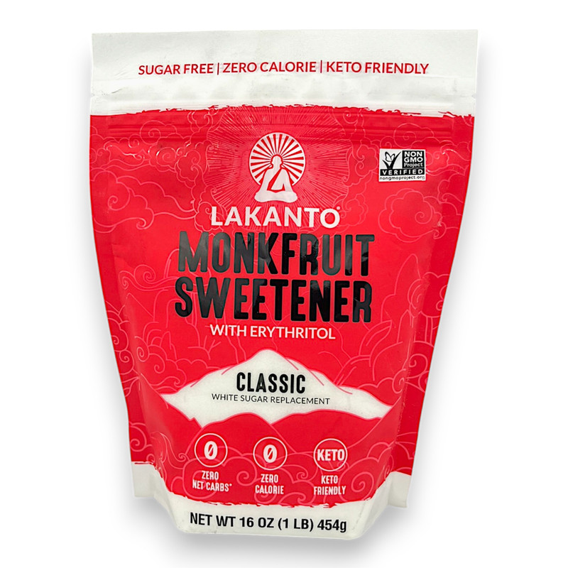 MONKFRUIT CLASSIC SWEETENER 454G - LAKANTO