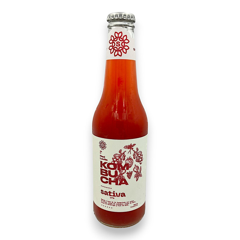 KOMBUCHA RED LEVITA 355ML - SATIVA