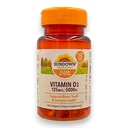 VITAMINA D3 5000IU 150SOFTGELS - SUNDOWN