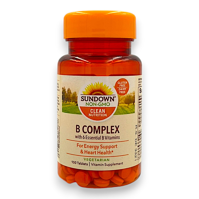 B-COMPLEX 100 TABS - SUNDOWN