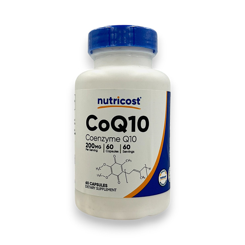 COENZIMA Q10 200MG 60CAPS - NUTRICOST