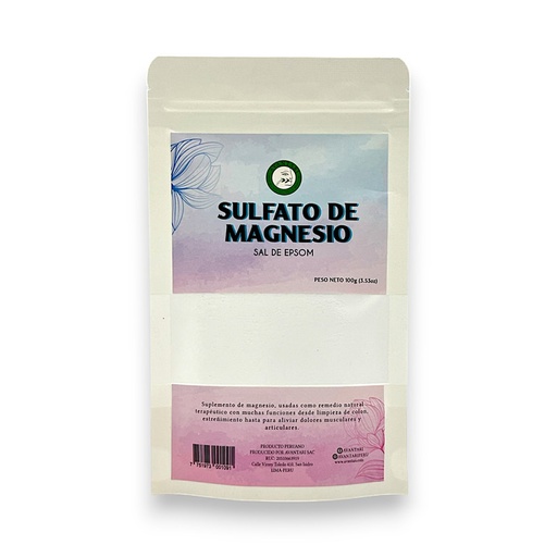 [109] SULFATO DE MAGNESIO 100 G - AVANTARI