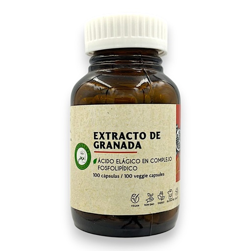 [364] EXTRACTO DE GRANADA 100 CAP 52 GR - AC. ELAGICO - AVANTARI
