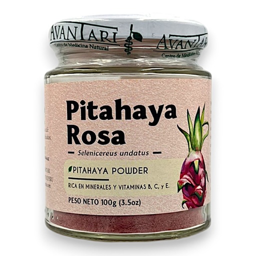 [2757] PITAHAYA ROSA EN POLVO 100G - AVANTARI
