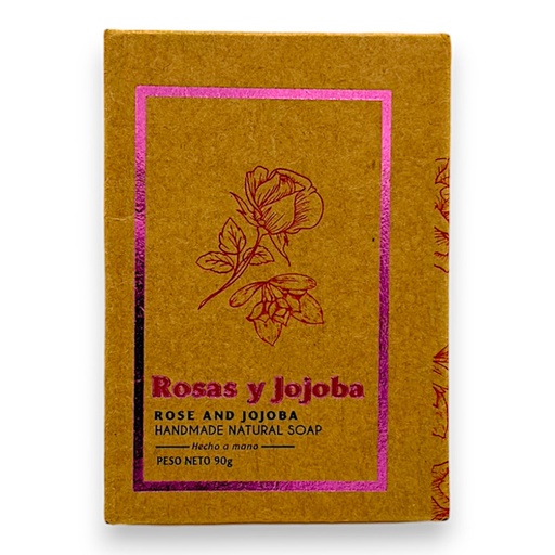 [3171] JABON NATURAL DE ROSAS Y JOJOBA 90G - AVANTARI