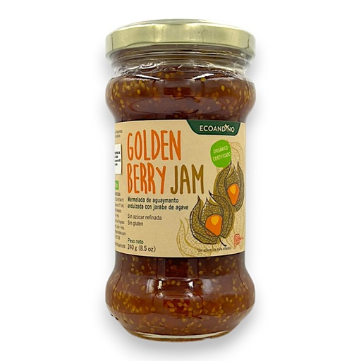 [1478] MERMELADA ORGANICA AGUAYMANTO CON AGAVE ORG 240G - ECOANDINO