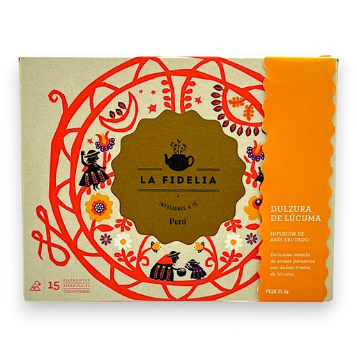 [3075] DULZURA DE LUCUMA 15FP 37.5G - LA FIDELIA