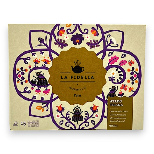 [3194] ATADO TISANA 15FP 27.6G - LA FIDELIA