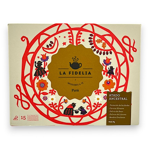 [3195] ATADO ANCESTRAL 15FP 39G - LA FIDELIA