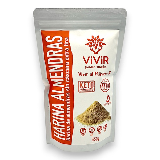 [2608] HARINA DE ALMENDRA 350G - VIVIR